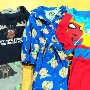 Boys 3T pajama lot
